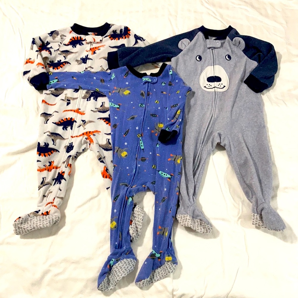 Footie PJ onesie bundle